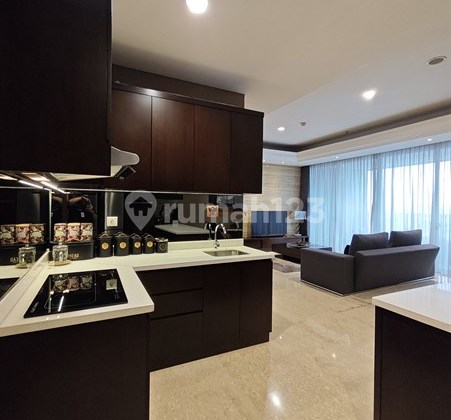 Luxury 3BR Furnished for Sale at One Park Residence with Access to Swimming Pool, Fitness Center, Jogging Track, Close to Pondok Indah Mall, MRT Blok M Station, Gandaria City