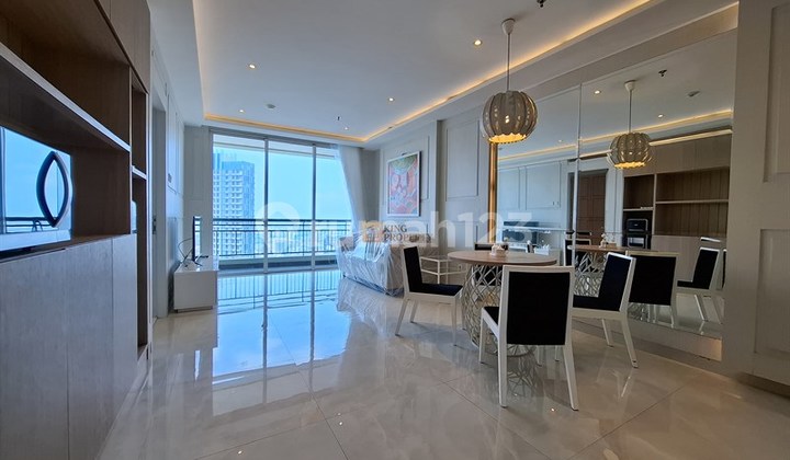 New Furnished Design Interior, Disewakan Apartement Central Park Residences 3Br+1 Rapi, Nyaman, Siap Huni, Terhubung Langsung dengan Mall Central Park di Tanjung Duren