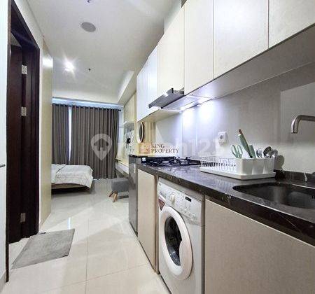 Fully Furnished, Disewakan Studio Apartemen Puri Mansion Disegn Interior Lengkap Siap Huni Puri Kembangan 2