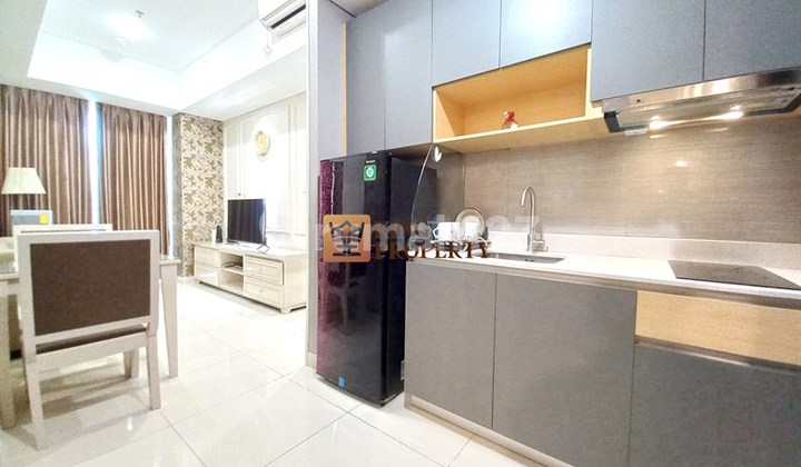 Just a Walk to Mall Ta & Hublife, For Rent Taman Anggrek Residences Apartment 2Br Furnished Modern Interior Ready to Occupy Area in Tanjung Duren West Jakarta
