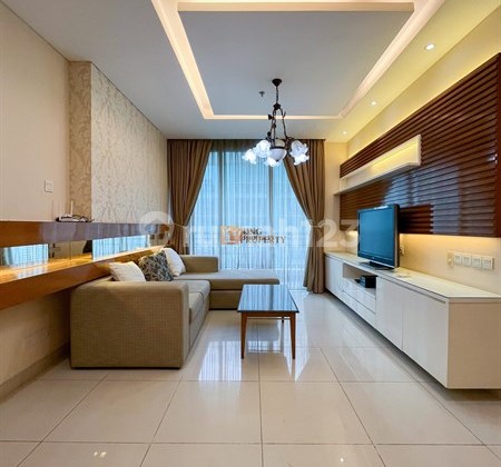 Only a Walk to CP Mall, For Rent Central Park Residences 2BR Fully Furnished Interior Ready to Occupy, Super Strategic Location Near Mall & Tanjung Duren University 2