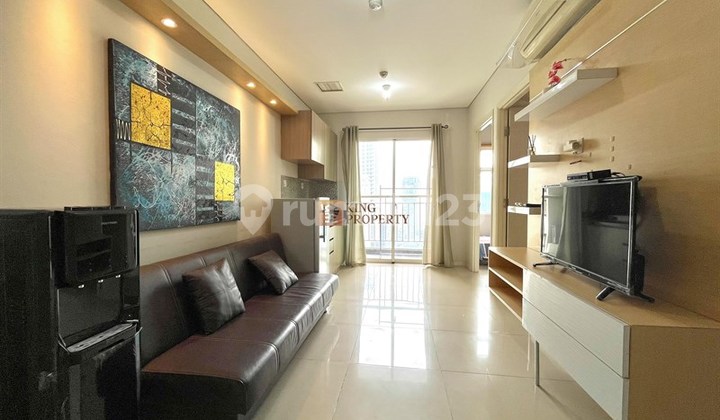Hanya Bawa Koper Aja, Disewakan Apartemen Madison Park 2Br Furnished Interior Lengkap Siap Huni, Hanya Jalan Kaki ke Mall & Office Tower di Tanjung Duren 1