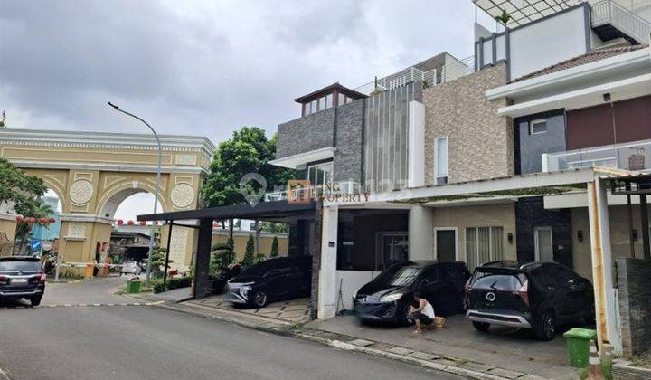 Nego Sampai Jadi Dijual Rumah Puri Mansion Boulevard 3,5 Lantai Furnish Mewah, Dekat Gerbang Utama Bebas Banjir 2