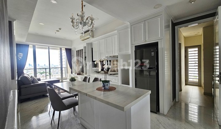 Comfortable & Move-in Ready, Special Offer for Taman Anggrek Residences Condominium 3 Bedroom Area 135M2 Furnished Modern Interior Design Location in Tanjung Duren, West Jakarta