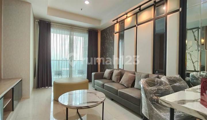 New Furnished Siap Huni! Disewakan Apartement Grand Madison 3Br+1 Nyaman Area Strategis Hanya Jalan Kaki ke Mall Central Park di Tanjung Duren Jakarta Barat