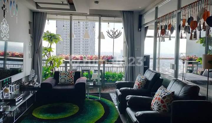 Terhubung Langsung dengan Mall Cp! Dijual Apartement Central Park Residences 3Br+1 Furnished Lengkap Nyaman Siap Huni, Area Strategis di Pusat Kota Tanjung Duren Jakarta Barat