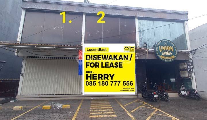 Good SHM Rental Shophouse 2 Units Plong Ex Indomaret Patih Jelantik Kuta 1