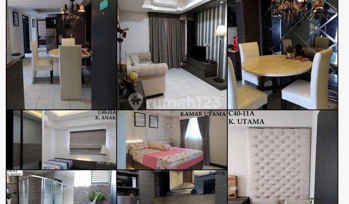 For Rent Apartement The Wave At Rasuna Epicentrum 2 Bedroom With Furnished 1