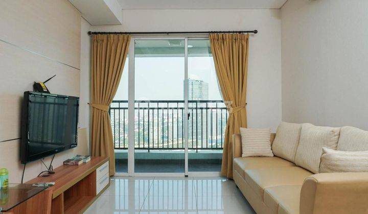 For Rent Apartment Thamrin Excecutive 2 bedroom With Furnished And Nice View 2