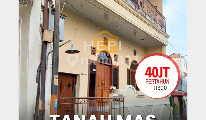 Rumah 2 lantai di Tanah Mas Semarang Utara 1