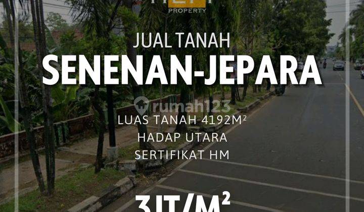 Tanah di Jalan Raya Senenan Jepara 1