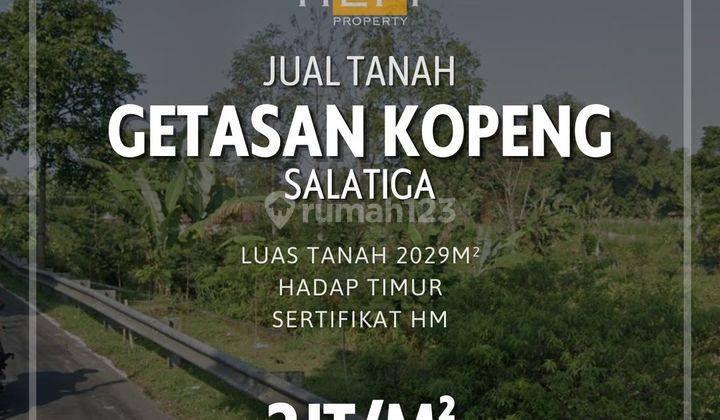 Tanah di Getasan Kopeng Salatiga 1