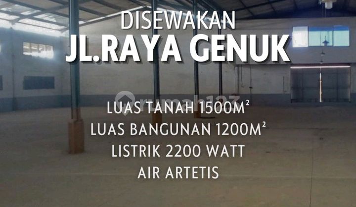 Warehouse on Genuk Main Road, Location Close to City Center 1