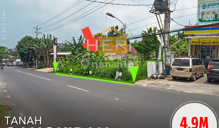 Tanah Pinggir Jalan Raya Cangkiran Mijen Semarang 1