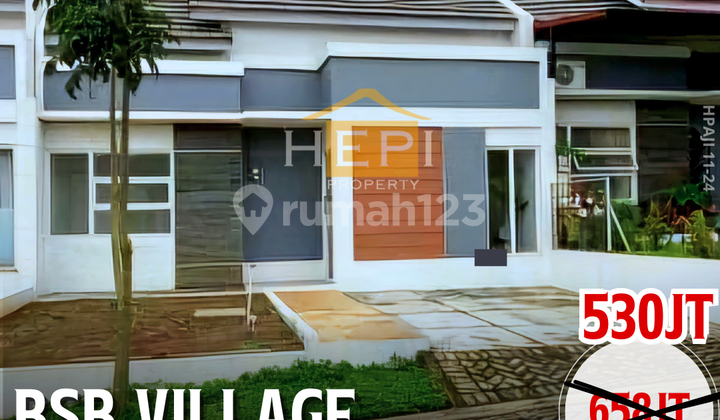 Rumah bagus siap huni di BSB Village Semarang 1