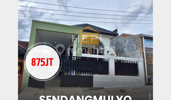 Rumah Baru Cantik Sendangmulyo Tembalang Semarang 1