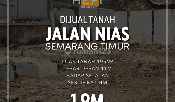 Tanah Tengah Kota Jl Nias Semarang Timur 1