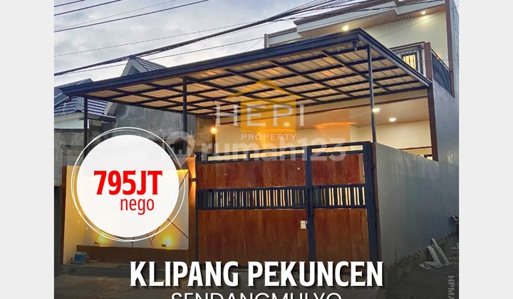 Rumah Siap Huni Lokasi Klipang Pekuncen Raya Semarang 1