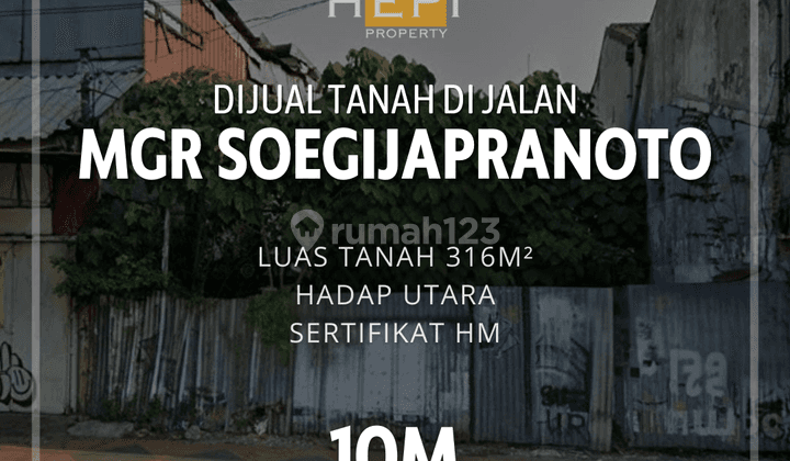 Tanah Tengah Kota di Jalan Mgr Soegijapranoto Semarang 1