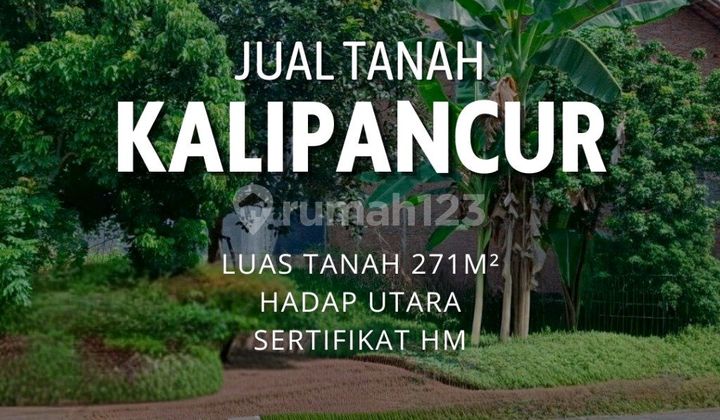 Tanah Di Pinggir Jalan Raya Kalipancur Dekat Exit Tol Krapyak 1