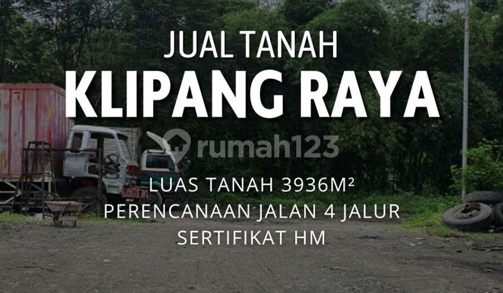 Land Wide Strategic Location Ready to Build in Klipang Raya 1