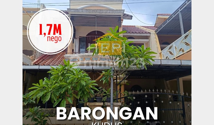 Rumah 2 lantai di Barongan Kudus Semarang 1