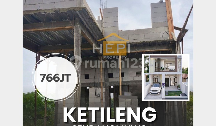 Rumah 2 Lantai (On Progress) di Ketileng Sendangmulyo Tembalang 1