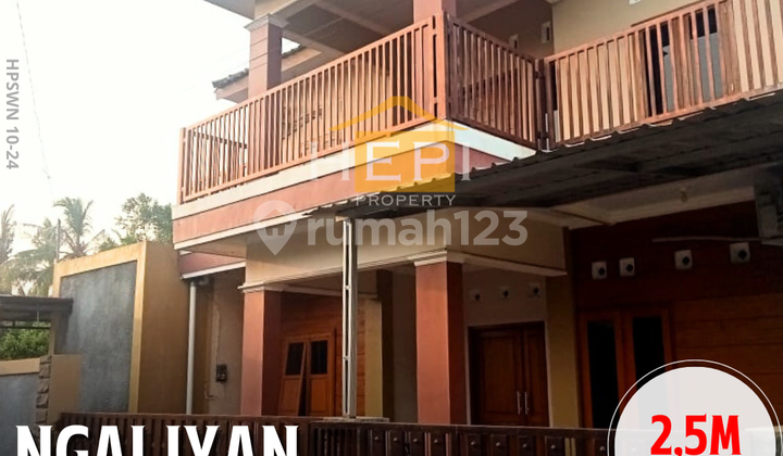 Rumah 2 Lantai di Ngaliyan Semarang 100m Ke Jalan Ngaliyan Raya 1