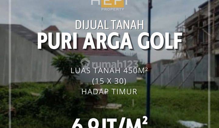 Tanah di Puri Arga Golf BSB Semarang Barat 1