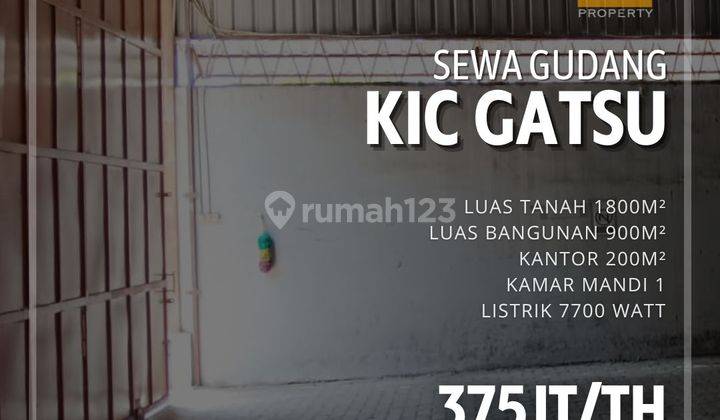 Gudang di KIC Gatsu Krapyak Semarang Barat  1