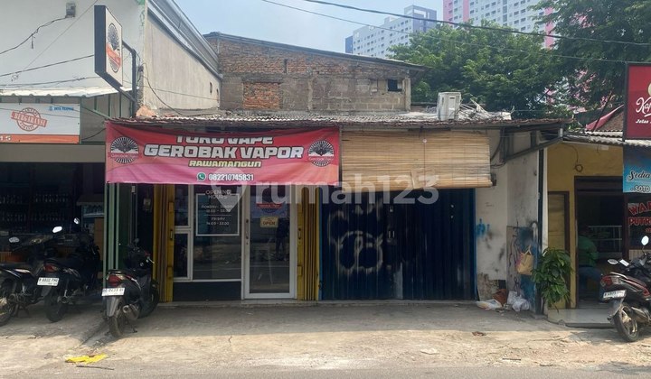 Shop for Sale at Haji Teen Rawamangun, East Jakarta Shop for Sale at Haji Teen Rawamangun, East Jakarta