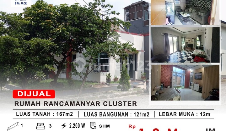 Rumah Mewah Posisi Hook di Komplek Terbaik di Rancamanyar