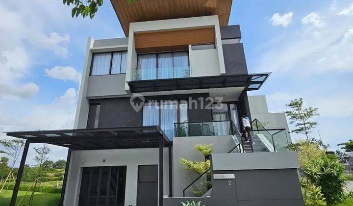 Rumah Mewah 3 Lantai Private Lift Di Summarecon Serpong Dekat Ke Bsd 2