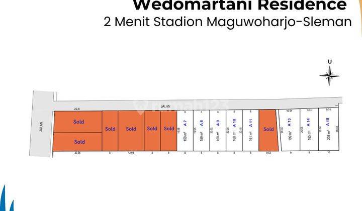 Tanah Murah Jogja Utara, Dekat Sekolah Budi Mulia 2