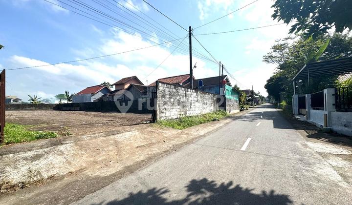 Tanah Sleman Jogja, Tepi Jalan Aspal SHM Ready 1
