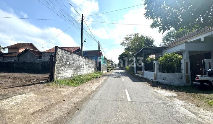 Tanah Sleman Jogja, Tepi Jalan Aspal SHM Ready 2