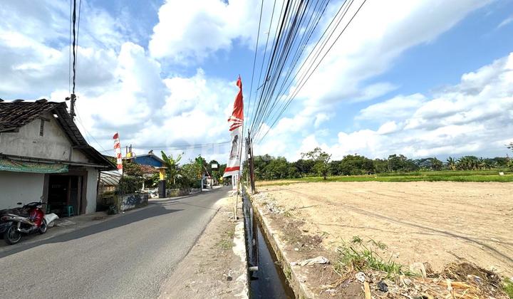 Dekat Jl Raya Jogja-Solo; Tanah Murah Sleman Tepi Jalan
