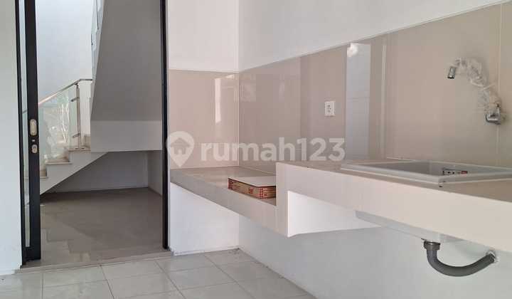 dapur jual rumah unfurnished baru hgb