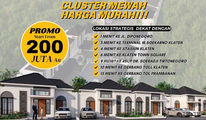 Perumahan Cluster Mewah Harga Murah Dipusat Kota Hanya 200jtan 2