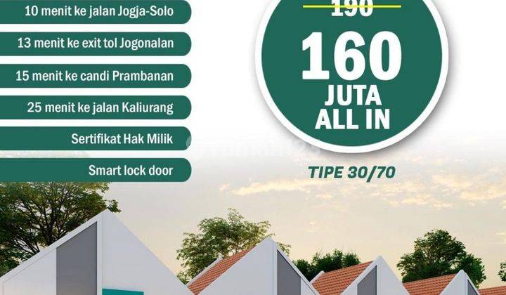 Rumah Murah Kualitas Wahh!! Hanya 150jt Dapat Banyak Bonus 1