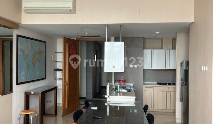 Disewakan Summit Apartemen 2 Kamar Furnished Type Flat Selantai Lantai Rendah Pool View 2