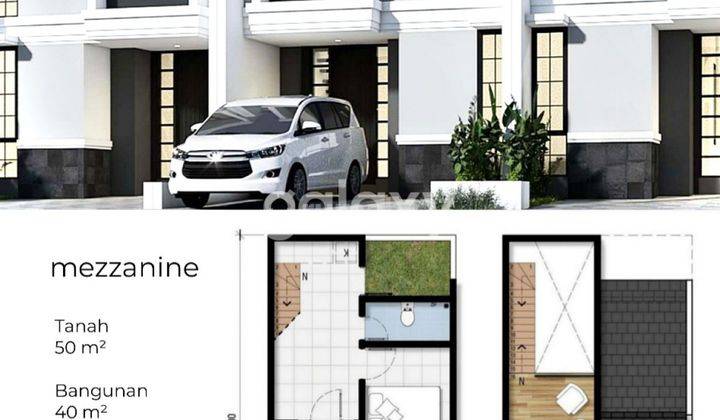 JUAL RUMAH BARU MINIMALIS 2 KAMAR 1 LANTAI @PANTAI MENTARI 2