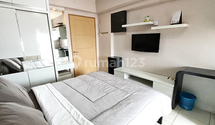 Sewa Studio Furnis Lengkap City View Apartemen Educity 2