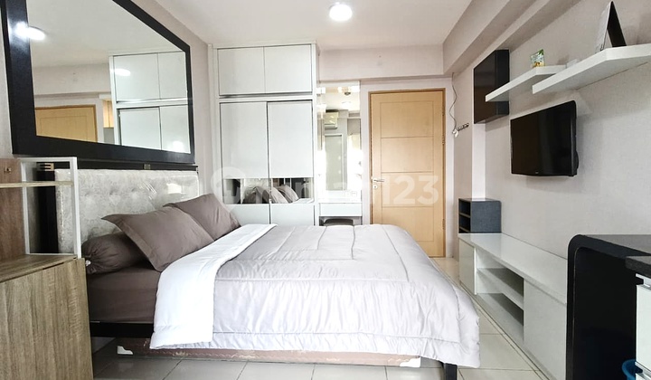 Sewa Studio Furnis Lengkap City View Apartemen Educity