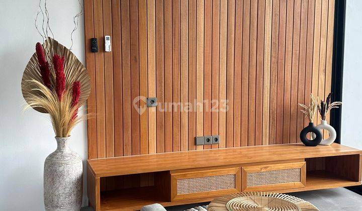 Villa Ubud 2br Baru Rice Field View Furnished Shm  2