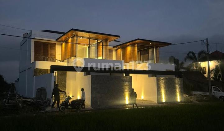 Villa Near Central Ubud Bali 2 Bedroom Rice Field View SHM 2