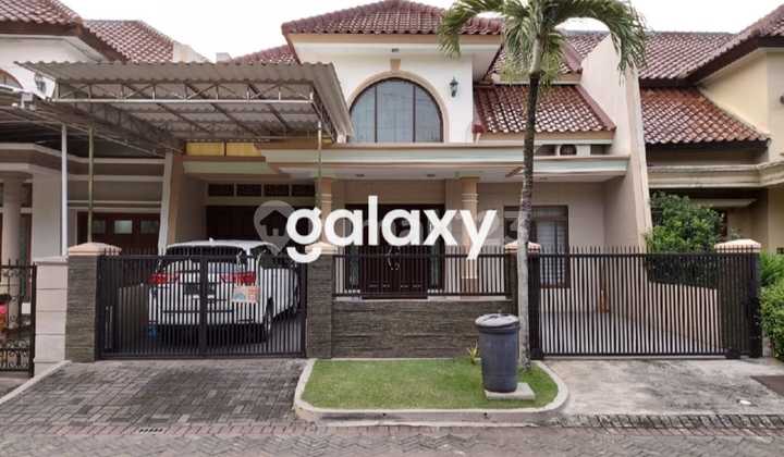 JUAL RUMAH VILLA BUKIT MAS MEDITERANIA DEPAN TAMAN