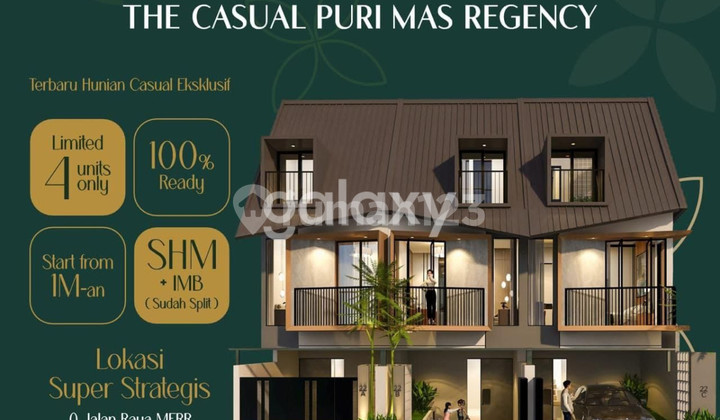JUAL RUMAH BARU GRESS 2025 THE CASUAL - PURIMAS REGENCY JUAL RUMAH BARU GRESS 2025 THE CASUAL - PURIMAS REGENCY