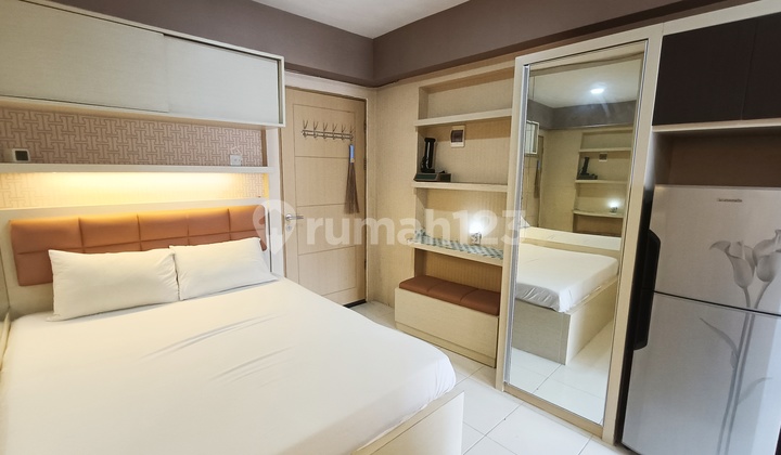 For Rent at Pakuwon City: Fully Furnished Studio Apartment in Educity 2