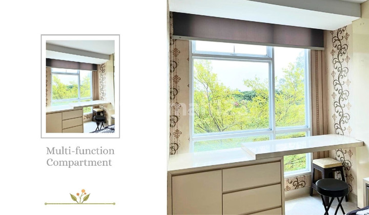 Jual Studio Apartemen Furnis Lengkap Akses Toll Satelit Grand Sungkono Lagoon 2